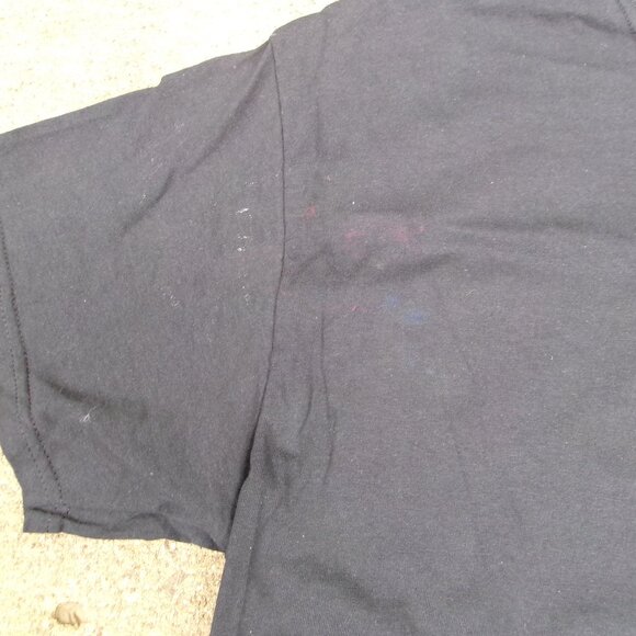 Smith & Wesson American Made Guns Ammunition USA Flag Black Men's XL S/S T-Shirt - Picture 4 of 8